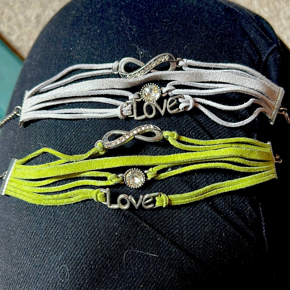 Papparizzi Infinity sign and love 💗 Army Green and Gray!